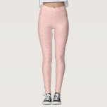 Blush Pink Animal Print Tiger Stripes Leggings<br><div class="desc">Modern and fun leggings with hand drawn pattern of tiger stripes in blush pink.</div>