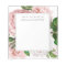Blush Pink Antique Floral From Desk of