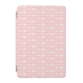 Blush Pink Arrows Pattern Ipad Mini Cover by heartlockedcases at Zazzle