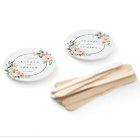 Blush Pink Bloom Wedding Hand Fan