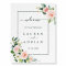 Blush Pink Bloom Wedding Welcome