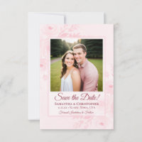 Blush Pink Boho Chic Peonies & Photo Wedding