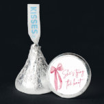 Blush Pink Bow She's Tying the Knot Bridal Shower Hershey®'s Kisses®<br><div class="desc">The "Blush Pink Bow: She's Tying the Knot" Bridal Shower Hershey's Kisses® are a delightful treat for any bridal shower celebration. With their elegant blush pink bow design, these Hershey's Kisses® add a touch of sophistication and sweetness to the event. Whether scattered on tables, included in favor bags, or displayed...</div>