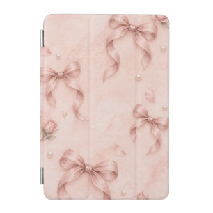 Blush Pink Bows & Roses Elegant ipad 7.9 case