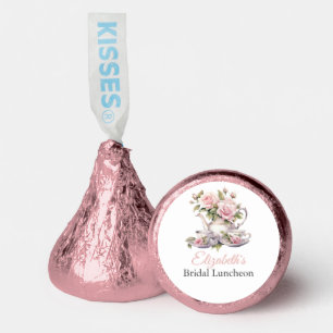 Blush Pink Bridal Luncheon Candy Favor Kisses