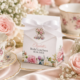 Blush Pink Bridal Luncheon Favor Gift Box