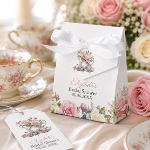 Blush Pink Bridal Shower Favor Gift Box