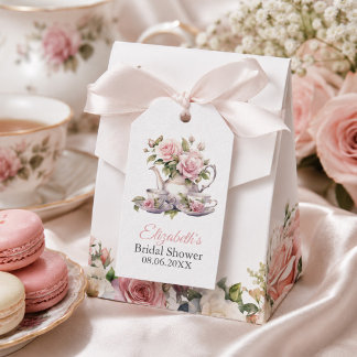 Blush Pink Bridal Shower Favor Gift Tag