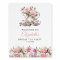 Blush Pink Bridal Shower Welcome Sign Tea Party