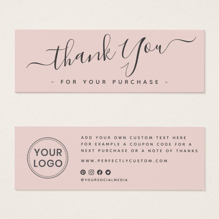 custom logo cards