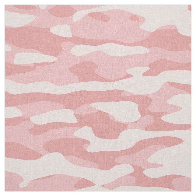 Blush Pink Camo Fabric (Swatch)
