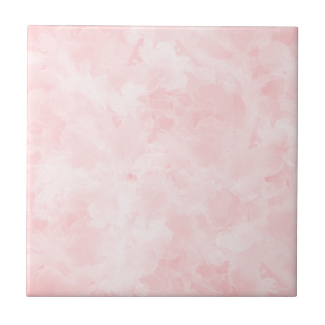 Blush Pink Ceramic Tile (Front)