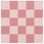 Blush Pink Checkered Fabric Pattern
