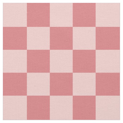 Blush Pink Checkered Fabric Pattern