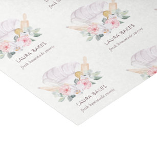 Wild Flower Herbal Lavender Pastel Tissue Paper