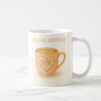 Blush pink coffee cup