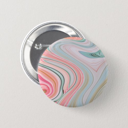 blush pink coral mint green marble swirls rainbow button