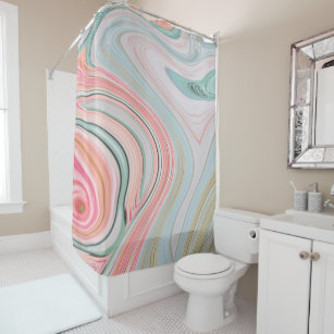Mint Green Shower Curtains Zazzle