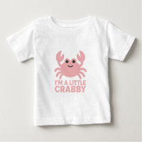 Blush-Pink Crab – Sweet “I’m a Little Crabby”