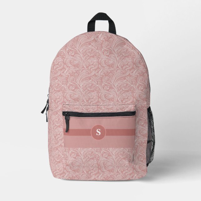 Blush Pink Dreams Personalized Backpack (Front)
