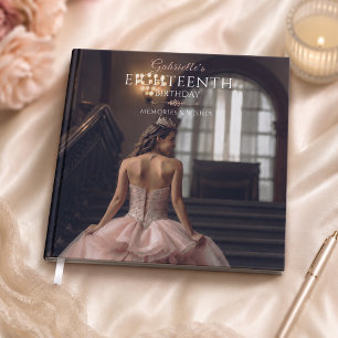 Blush Pink Eighteenth Birthday Memories Guestbook