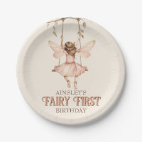 Blush Pink Fairy First Custom 1st Birthday Party