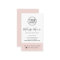 Blush pink feminine custom logo social media