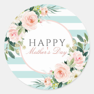 Decal Sticker Multiple Sizes Happy Mothers Day Style T Holidays and Occasions Happy Mothers Day Outdoor Store Sign Pink 27inx18in Set of 5 