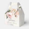 Blush Pink Floral Bridal Shower Favor Boxes