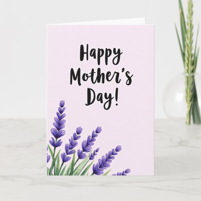 Blush Pink Floral Card (Front)