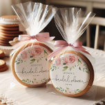 Blush pink floral eucalyptus bridal shower sugar cookie<br><div class="desc">Blush pink floral eucalyptus bridal shower Sugar Cookie
Matching items are available.</div>