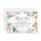 Blush Pink Floral Geometric Botanical Wedding