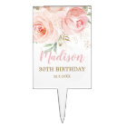 Blush Pink Floral Gold Birthday Baby Shower