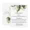 Blush Pink Floral Gold Tropical Greenery Wedding
