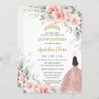 Vibrant Celebration  Quinceañera Invitations