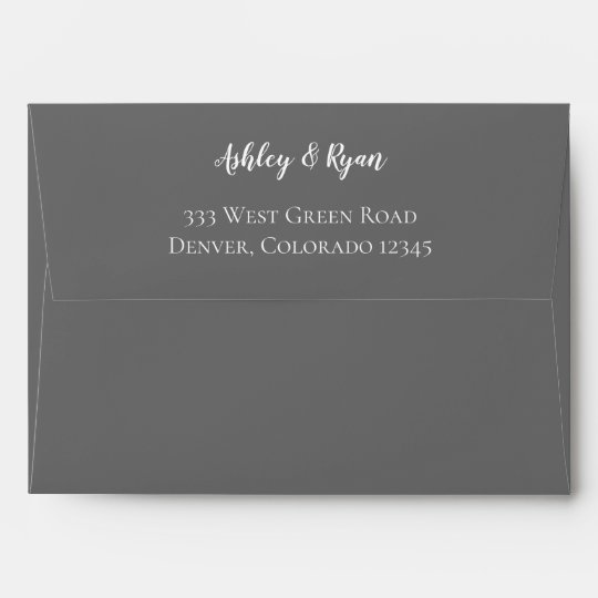 Blush Pink Floral Wedding Envelope Zazzle