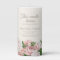 Blush Pink Floral Wedding This Candle Burns Memory