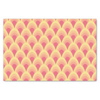 Blush Pink Geometric Pattern Tissue Paper