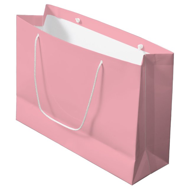 Blush Pink Gift Bag (Front Angled)
