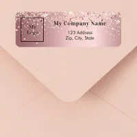 https://rlv.zcache.com/blush_pink_glitter_business_logo_return_address_label-r_axa5dw_200.webp