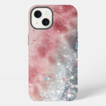 Blush Pink Glitter Case With Sparkle/iPhone 13