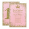 Blush Pink & Gold Glitter Crown Sweet 16 Party