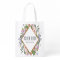 Blush Pink Gold Modern Geometric Floral Flowers