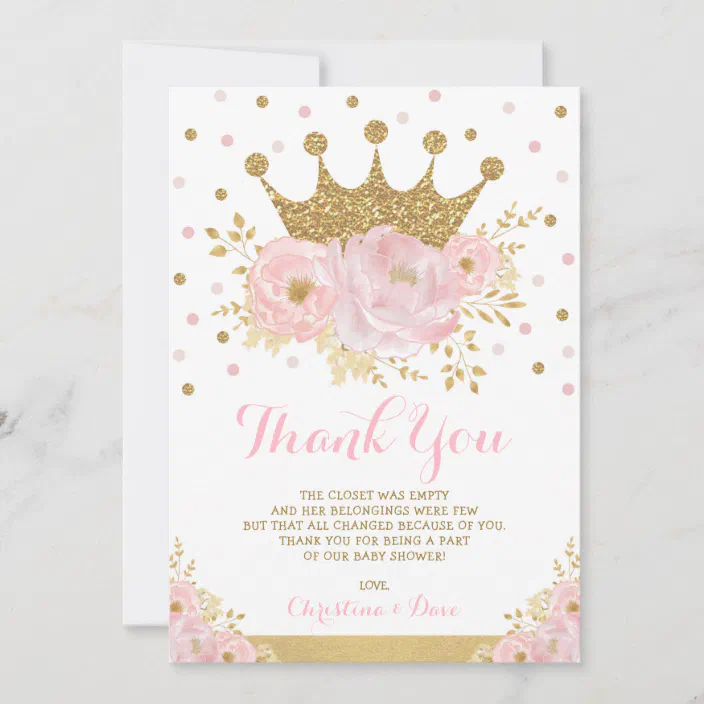 Custom Printable Girls Birthday Any Age Photo Princess Swan Crown Pink Gold 