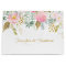 Blush Pink Gold Watercolor Flowers LARGE Gift Bags