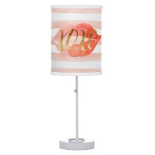 Blush Pink Table & Pendant Lamps | Zazzle
