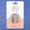 Blush Pink ID | Modern Stylish Photo Name Logo QR