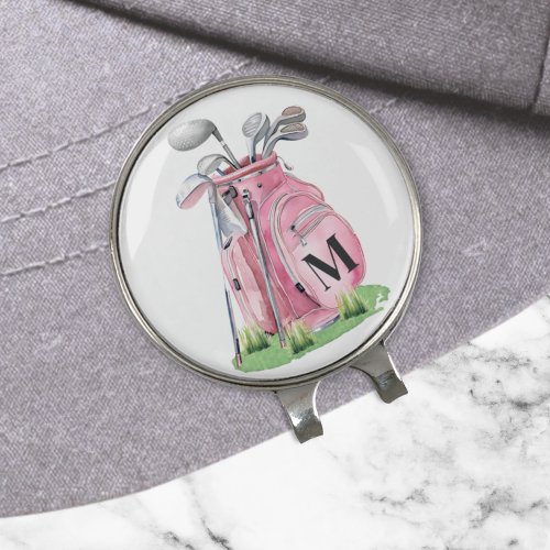 Blush Pink Initial Monogram