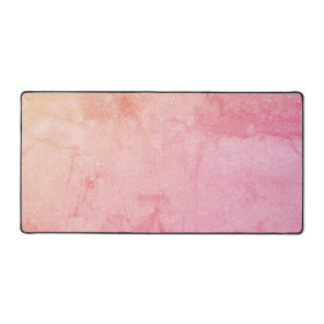 Blush Pink Large Mouse Pad - Custom Desk Mat