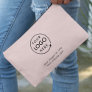 Blush Pink | Logo Business Professional Accessory Pouch